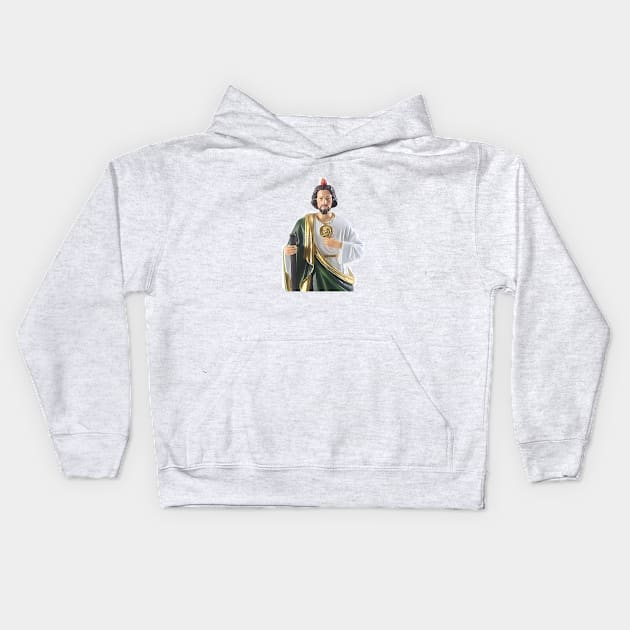 SAINT JUDE THADDEUS Kids Hoodie by FlorenceFashionstyle